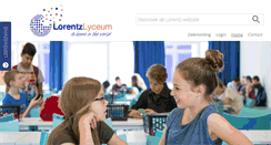 Desktop Screenshot of lorentzlyceum.nl